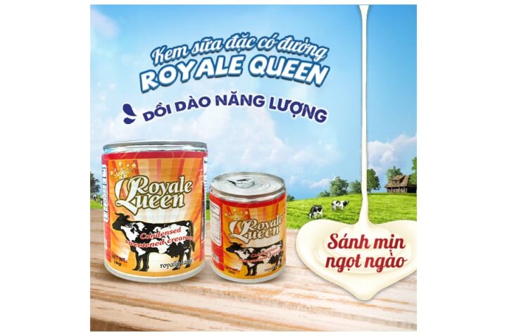 Kem sữa đặc Royale Queen